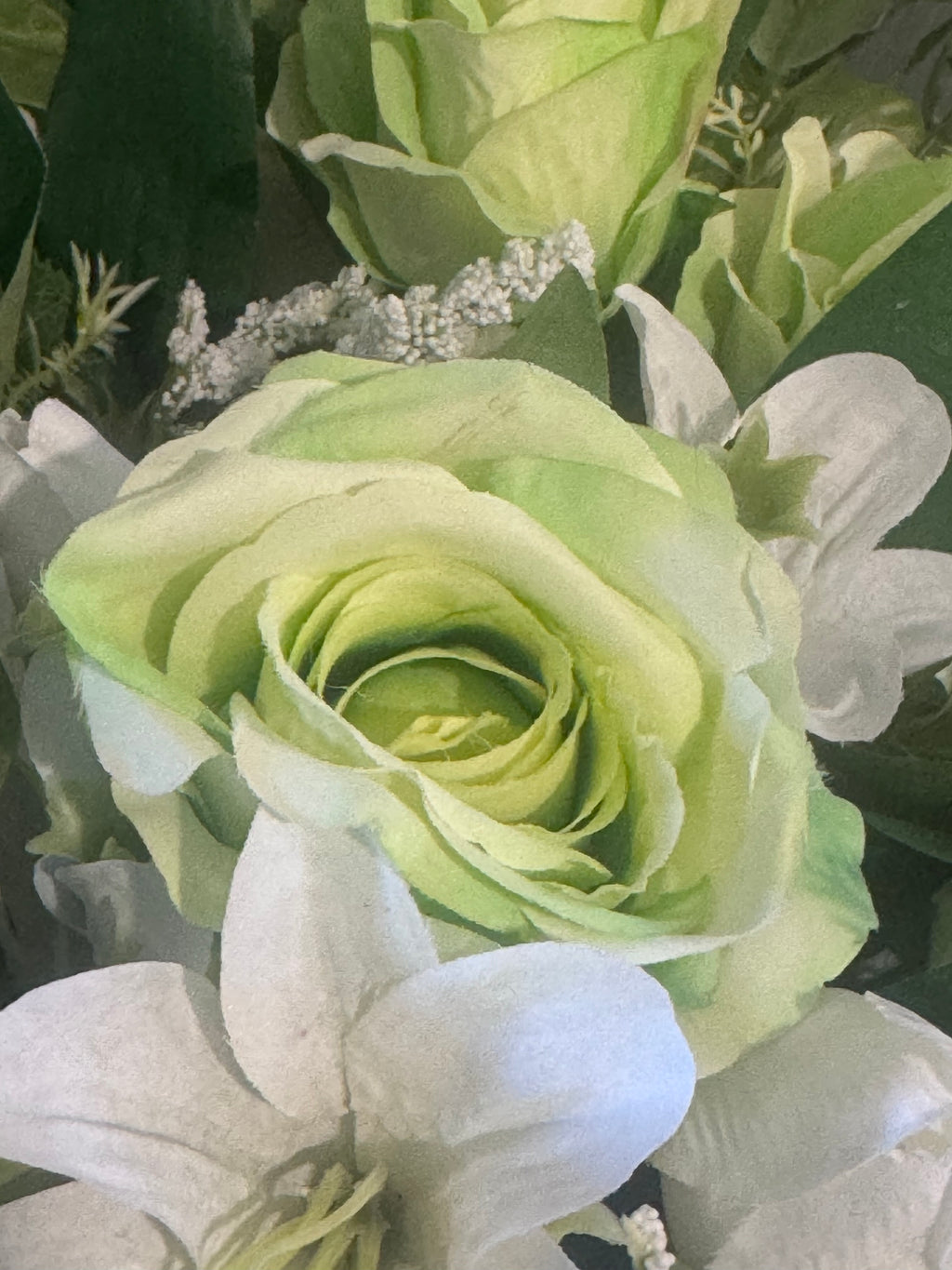 Grave spike bouquet